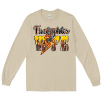 Mushroom Firefighter wife lightning bolt Long Sleeve Tee - HowdyJamesFarm