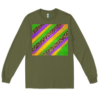 Army Green mardi gras carnival Long Sleeve Tee - Jasminsmagicworld