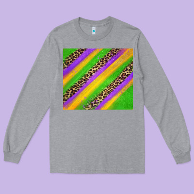 Mardi Gras Carnival Long Sleeve Tee Designed By Jasminsmagicworld