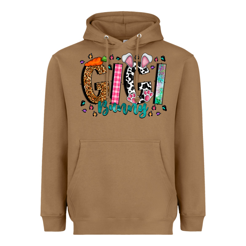 Gigi Bunny Heavyweight Hoodie by CowhideDigitalArt | Teevron