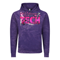 Cloud Purple Breast Cancer Maintenance Tech Vintage Hoodie - texasbilliewilder