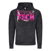Vintage Black Breast Cancer Maintenance Tech Vintage Hoodie - texasbilliewilder