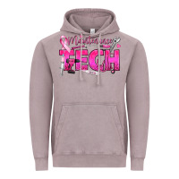Vintage Zinc Breast Cancer Maintenance Tech Vintage Hoodie - texasbilliewilder