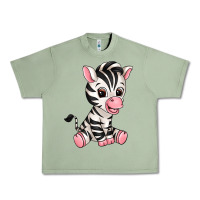 Oil Green zebra Urban Heavy Tee - texasbilliewilder