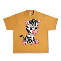 Peanut Butter zebra Urban Heavy Tee - texasbilliewilder