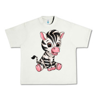 Pistachio zebra Urban Heavy Tee - texasbilliewilder