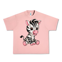 Salmon zebra Urban Heavy Tee - texasbilliewilder