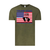 Vintage Olive Trump 2020 Make Liberals cry Again Vintage Tee - Bettercallsaul