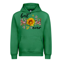Emerald best mom ever with sunflower Urban Hoodie - Artiststas
