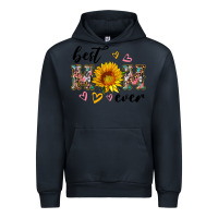 Navy best mom ever with sunflower Urban Hoodie - Artiststas