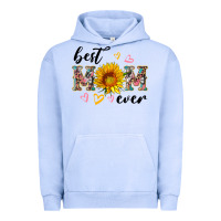 Pigment Grape Ice best mom ever with sunflower Urban Hoodie - Artiststas