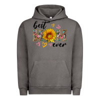 Pigment Tornado best mom ever with sunflower Urban Hoodie - Artiststas