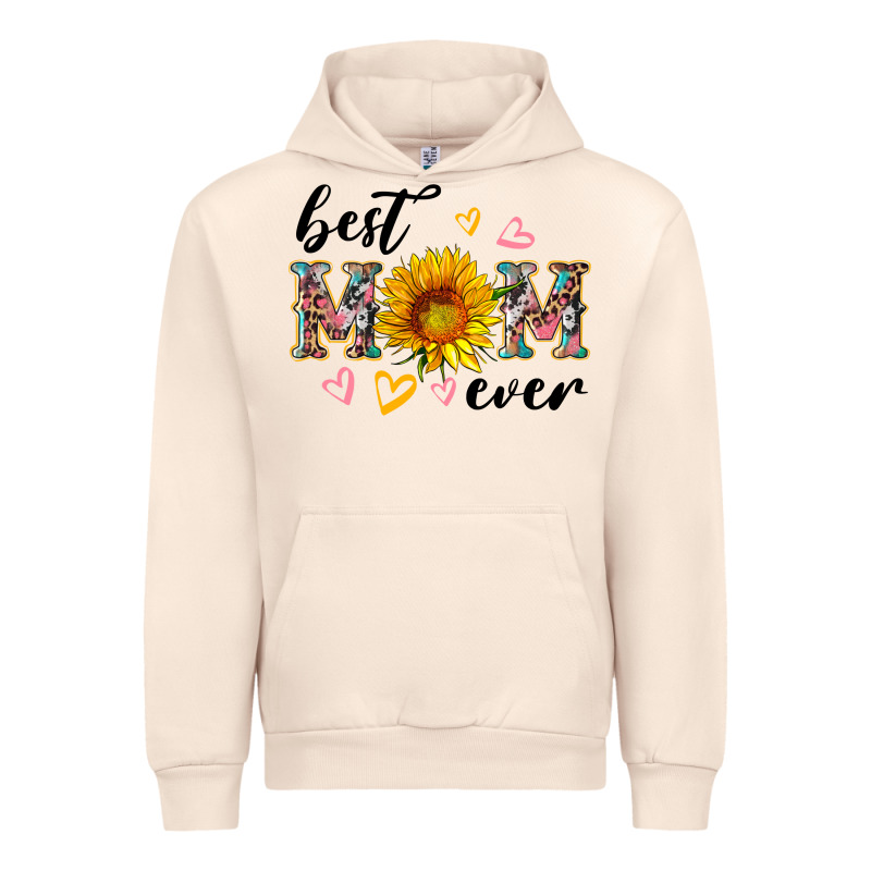 Best Mom Ever With Sunflower Urban Hoodie by Artiststas | Teevron