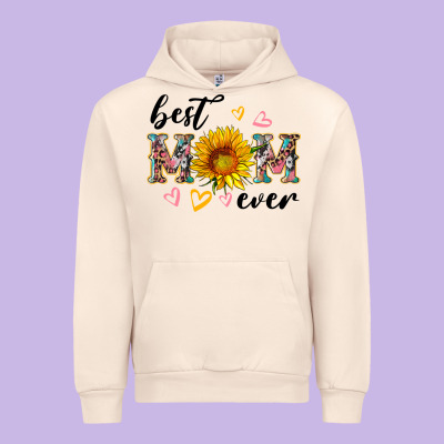 Best Mom Ever With Sunflower Urban Hoodie Designed By Artiststas