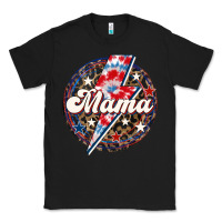 Black Western Mama Patriotic Classic Tee - LillyAllenDesigns