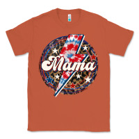 Copper Western Mama Patriotic Classic Tee - LillyAllenDesigns