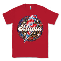Red Western Mama Patriotic Classic Tee - LillyAllenDesigns