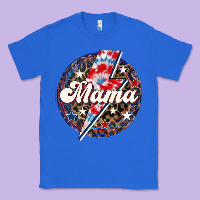Western Mama Patriotic Classic Tee Designed By Lillyallendesigns