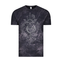 Cloud Black As Above So Below GIFT Alchemy GIFT Blackcraft Vintage Tee - minhPixels
