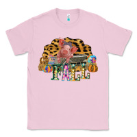 Bubblegum Pink Fall Scene Pumpkin Watercolor Pig Wagon Serape Cheetah Classic Tee - Bettercallsaul