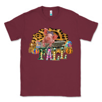 Burgundy Fall Scene Pumpkin Watercolor Pig Wagon Serape Cheetah Classic Tee - Bettercallsaul