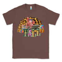 Chestnut Fall Scene Pumpkin Watercolor Pig Wagon Serape Cheetah Classic Tee - Bettercallsaul