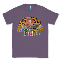 Lavender Fall Scene Pumpkin Watercolor Pig Wagon Serape Cheetah Classic Tee - Bettercallsaul