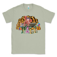 Matcha Fall Scene Pumpkin Watercolor Pig Wagon Serape Cheetah Classic Tee - Bettercallsaul