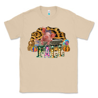 Mushroom Fall Scene Pumpkin Watercolor Pig Wagon Serape Cheetah Classic Tee - Bettercallsaul