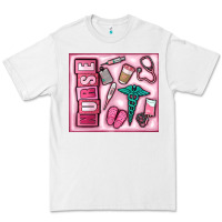 White nurse Premium Tee - MaliasSmallBusiness