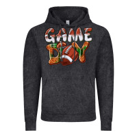 Vintage Black Game day leopard Football Vintage Hoodie - NancyCooperArtShop