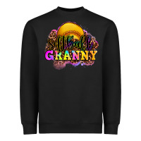 Black softball granny Heavyweight Sweatshirt - OliviaCreatesArt