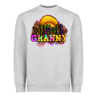 Softball Granny Heavyweight Sweatshirt | Teevron