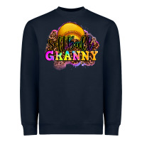 Navy softball granny Heavyweight Sweatshirt - OliviaCreatesArt