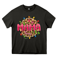 Asphalt mama christmas lights Heavy Core Tee - MaliasSmallBusiness