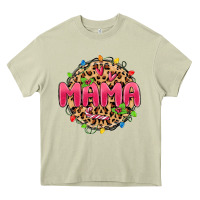 Mossy mama christmas lights Heavy Core Tee - MaliasSmallBusiness