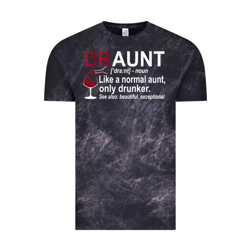 Funny Drunk Aunt Definition Draunt Gift For Auntie Vintage Tee by minhPixels | Teevron