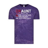 Cloud Purple Funny Drunk Aunt Definition DRAUNT Gift For Auntie Vintage Tee - minhPixels