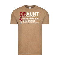Vintage Coffee Funny Drunk Aunt Definition DRAUNT Gift For Auntie Vintage Tee - minhPixels