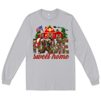 Moon Dust Army Christmas Home Sweet Home Long Sleeve Tee - HowdyJamesFarm