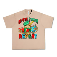 Burro coffee teach repeat Urban Heavy Tee - NancyCooperArtShop