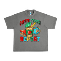 Tornado coffee teach repeat Urban Heavy Tee - NancyCooperArtShop