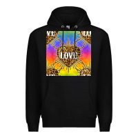 Black Pride lgbtq leopard love heart seamless pattern Premium Hoodie - BundleAndBundleShop