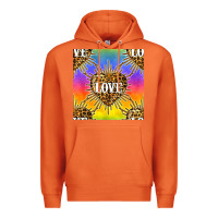 Carrot Pride lgbtq leopard love heart seamless pattern Premium Hoodie - BundleAndBundleShop