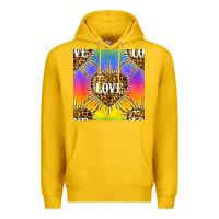 Lemon Pride lgbtq leopard love heart seamless pattern Premium Hoodie - BundleAndBundleShop