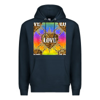Navy Pride lgbtq leopard love heart seamless pattern Premium Hoodie - BundleAndBundleShop