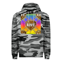 Slate Camo Pride lgbtq leopard love heart seamless pattern Premium Hoodie - BundleAndBundleShop