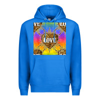 True Royal Pride lgbtq leopard love heart seamless pattern Premium Hoodie - BundleAndBundleShop