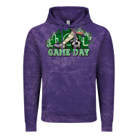 Cloud Purple Game day Soccer Vintage Hoodie - NancyCooperArtShop