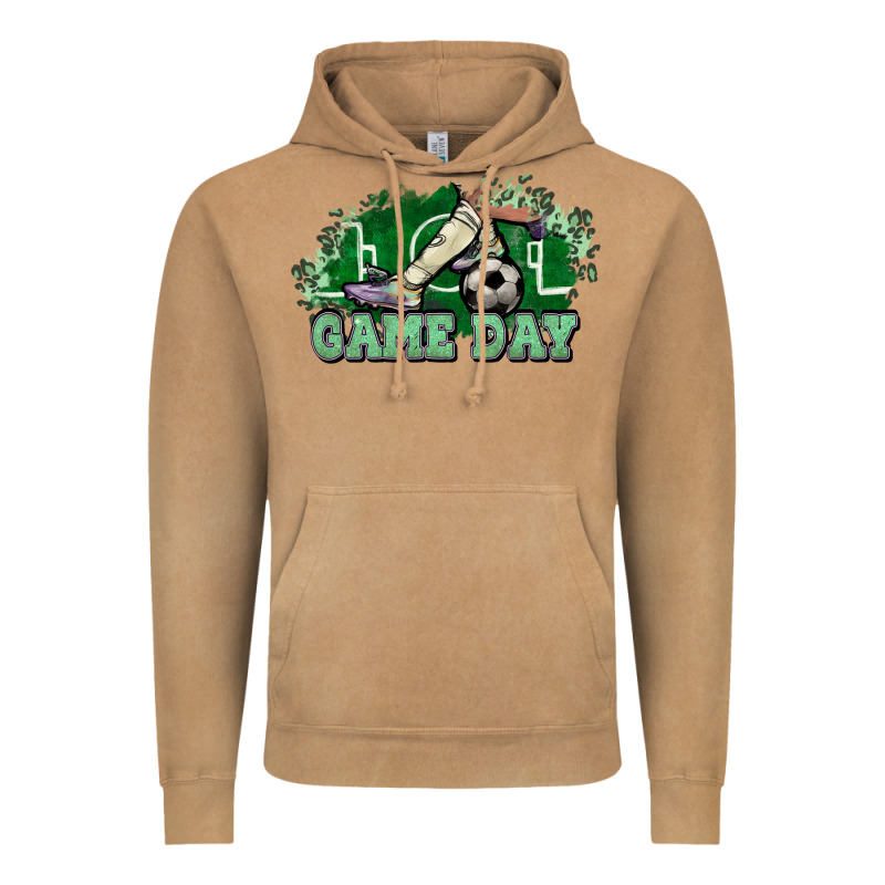 Game Day Soccer Vintage Hoodie by NancyCooperArtShop | Teevron